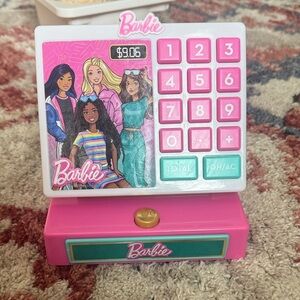 Barbie Pink Cash Register Functioning Drawer Noise Buttons Click